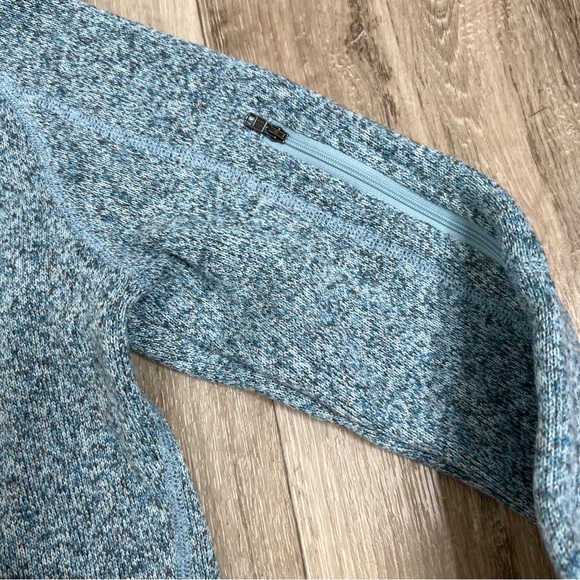 Patagonia Better Sweater 1/4-Zip Pullover Fleece Blue Size M - Picture 5 of 11